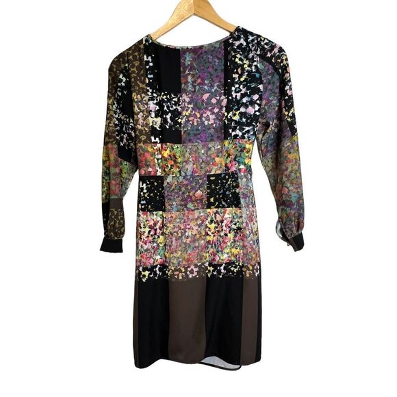 Anthropologie Lavand Long Sleeve Floral Dress sz XS - Picture 6 of 8